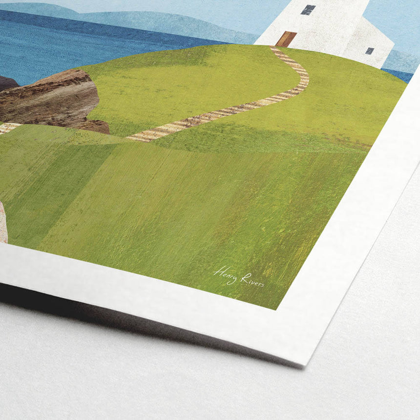 Anglesey, Llanddwyn Island Lighthouse