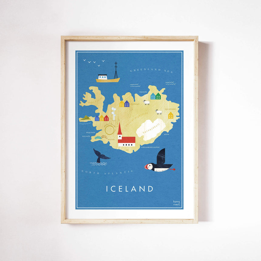 Iceland Map